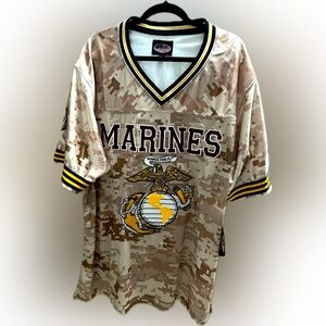 Marine corps Digital CAMO FOOTBALL JERSEY